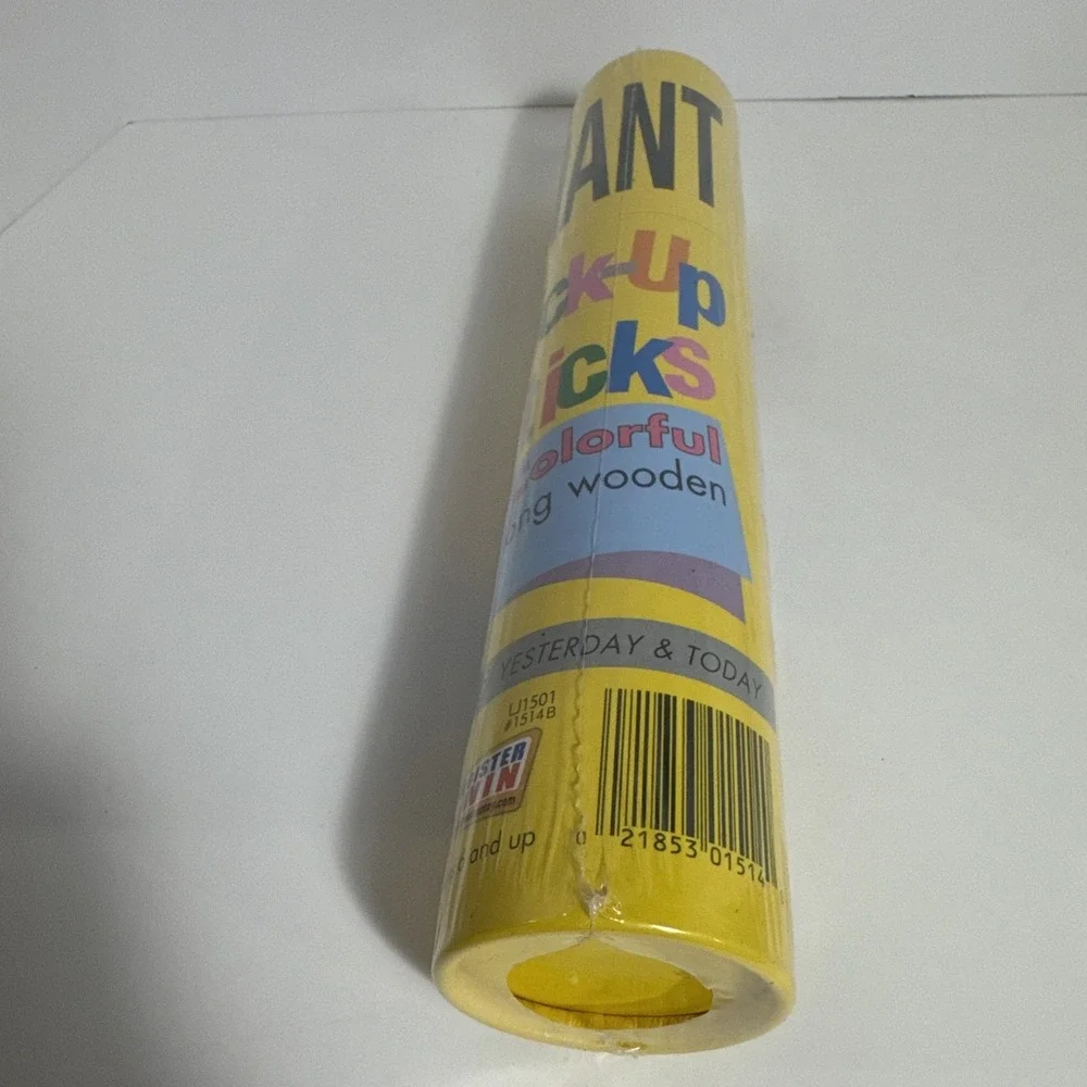 GIANT PICK-UP STICKS 30 CLASSIC COLORFUL 9 3/4